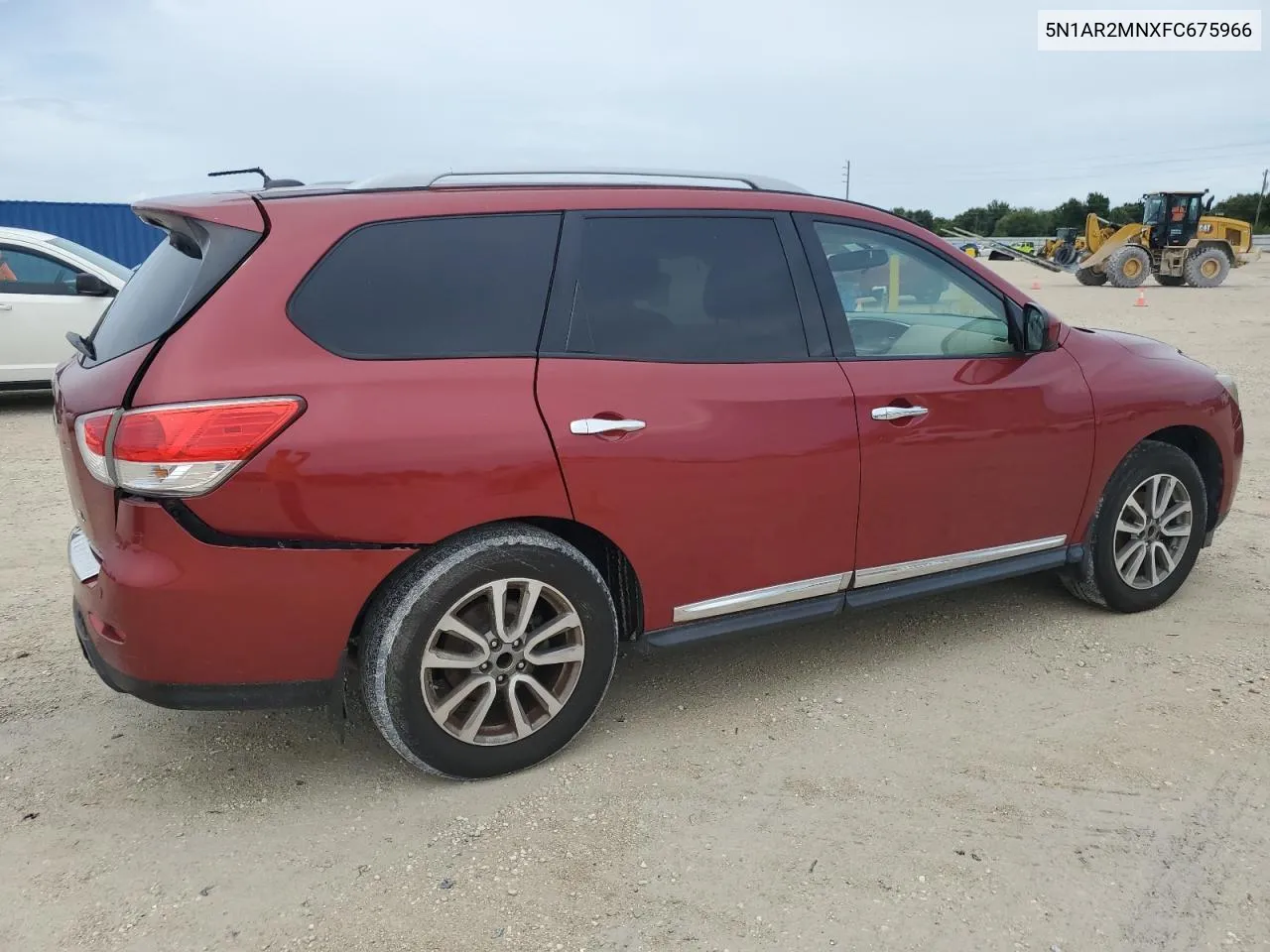 2015 Nissan Pathfinder S VIN: 5N1AR2MNXFC675966 Lot: 66840714