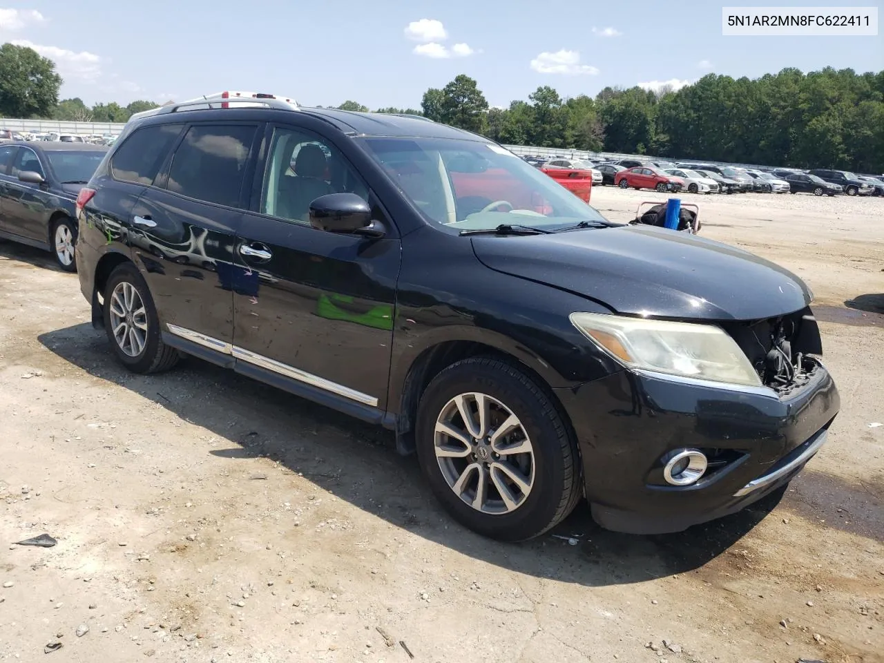 2015 Nissan Pathfinder S VIN: 5N1AR2MN8FC622411 Lot: 67022994