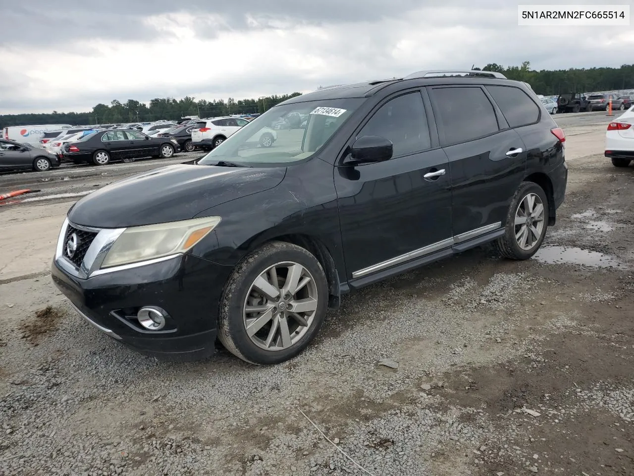 5N1AR2MN2FC665514 2015 Nissan Pathfinder S