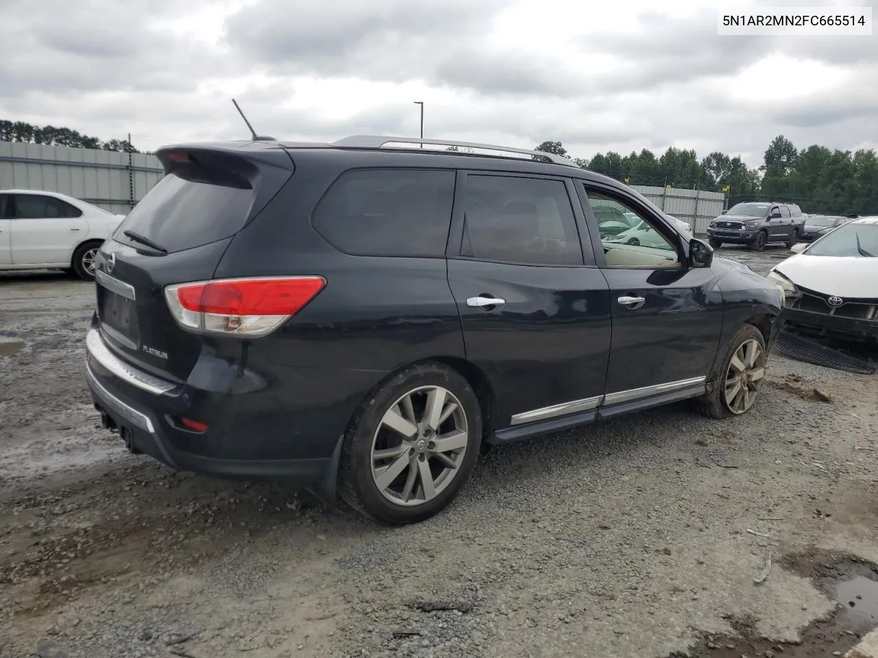 2015 Nissan Pathfinder S VIN: 5N1AR2MN2FC665514 Lot: 67134614