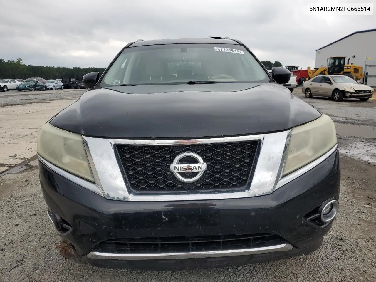 2015 Nissan Pathfinder S VIN: 5N1AR2MN2FC665514 Lot: 67134614