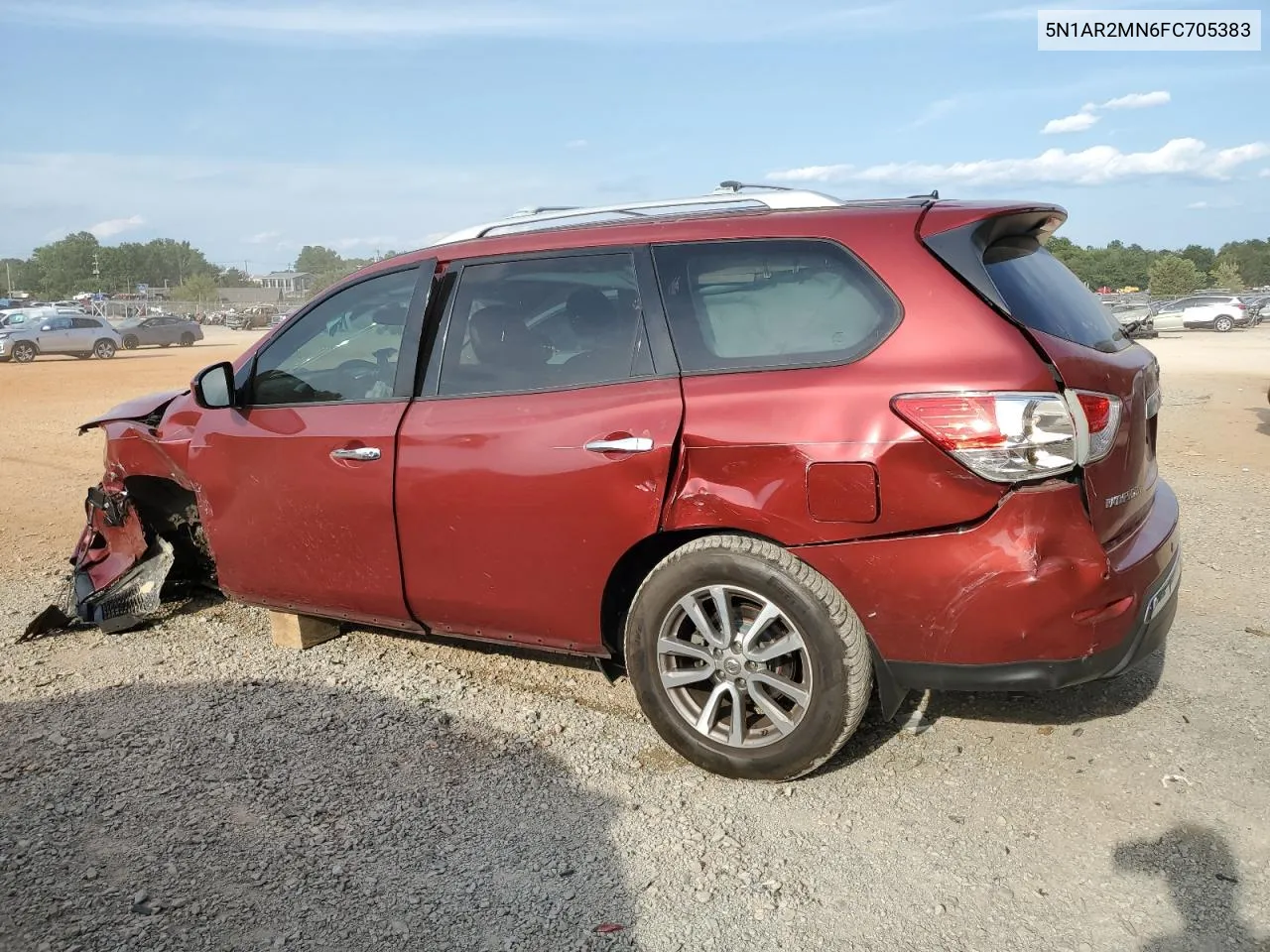 2015 Nissan Pathfinder S VIN: 5N1AR2MN6FC705383 Lot: 67410354