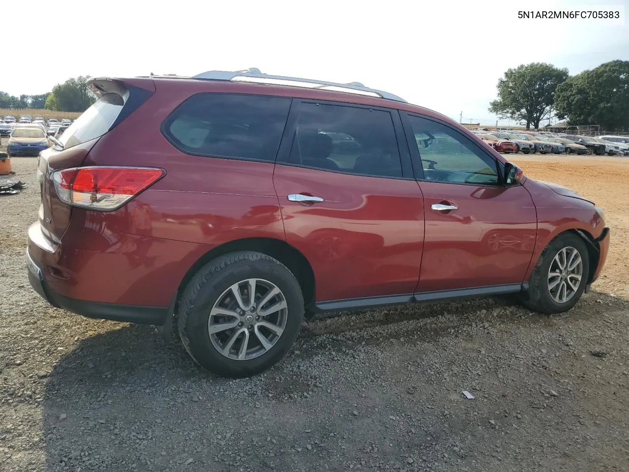 2015 Nissan Pathfinder S VIN: 5N1AR2MN6FC705383 Lot: 67410354