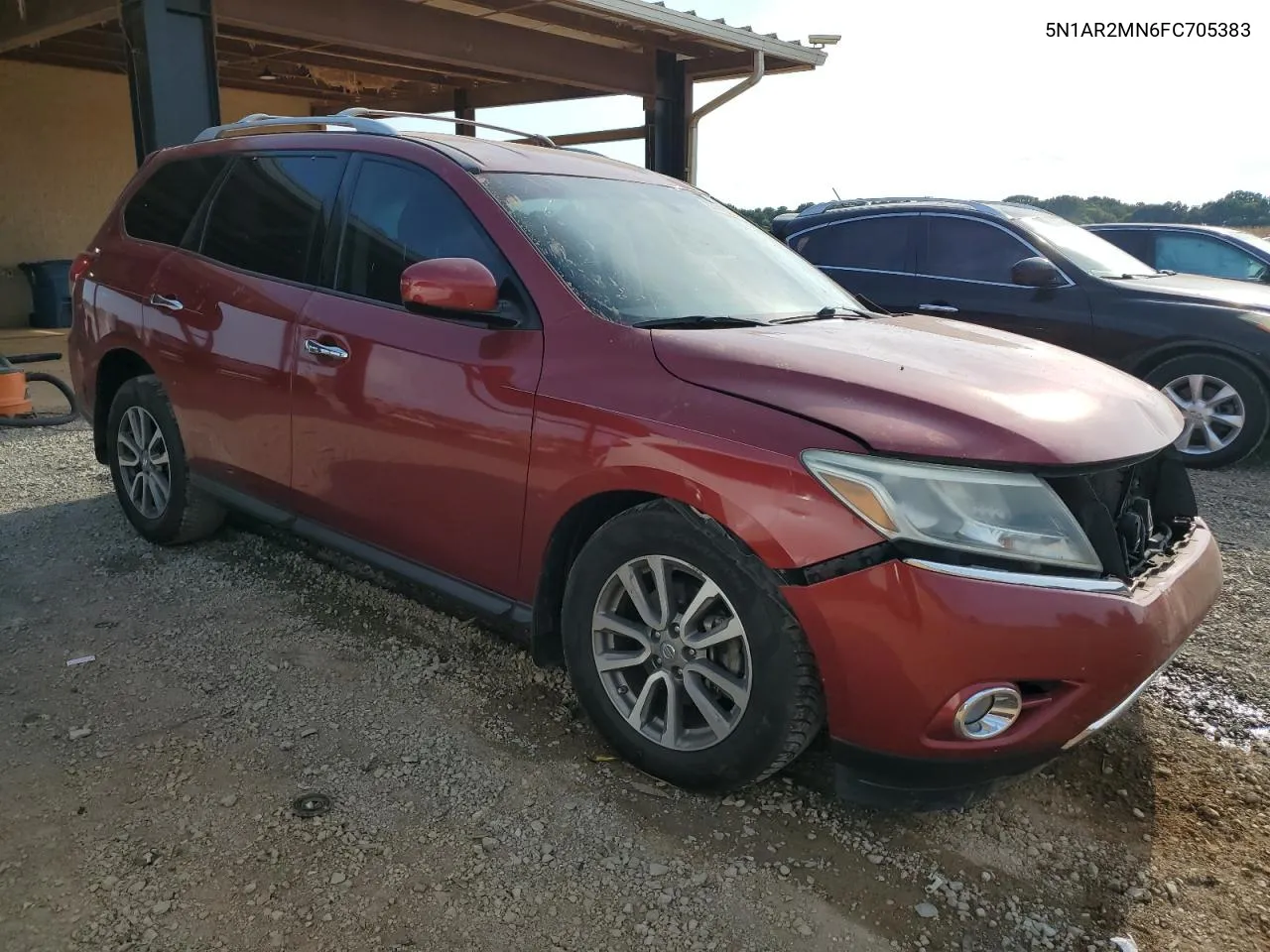 2015 Nissan Pathfinder S VIN: 5N1AR2MN6FC705383 Lot: 67410354