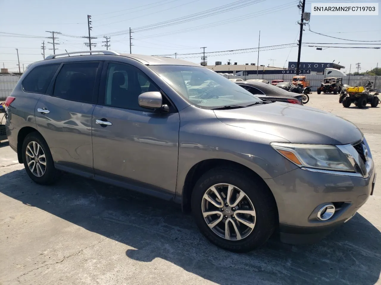 2015 Nissan Pathfinder S VIN: 5N1AR2MN2FC719703 Lot: 67465434