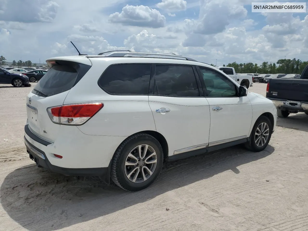 2015 Nissan Pathfinder S VIN: 5N1AR2MN8FC685959 Lot: 67736384