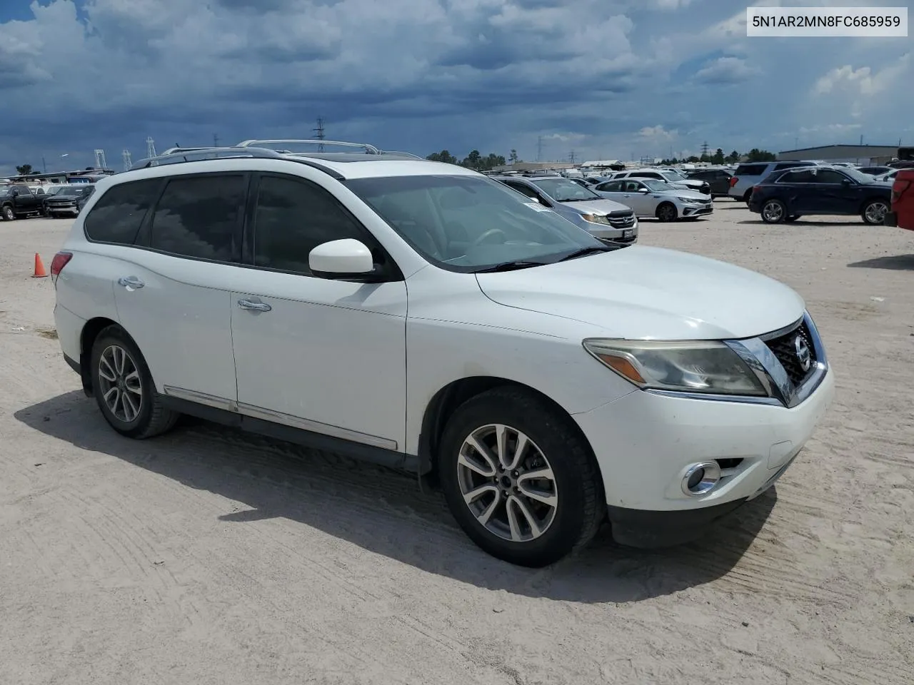 2015 Nissan Pathfinder S VIN: 5N1AR2MN8FC685959 Lot: 67736384