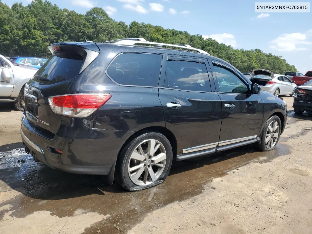 2015 Nissan Pathfinder S VIN: 5N1AR2MNXFC703815 Lot: 68181584