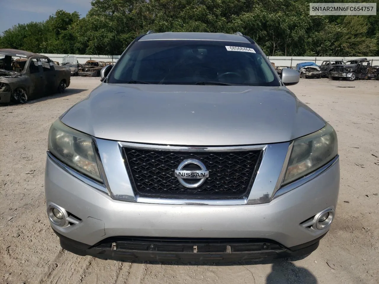 2015 Nissan Pathfinder S VIN: 5N1AR2MN6FC654757 Lot: 68568464