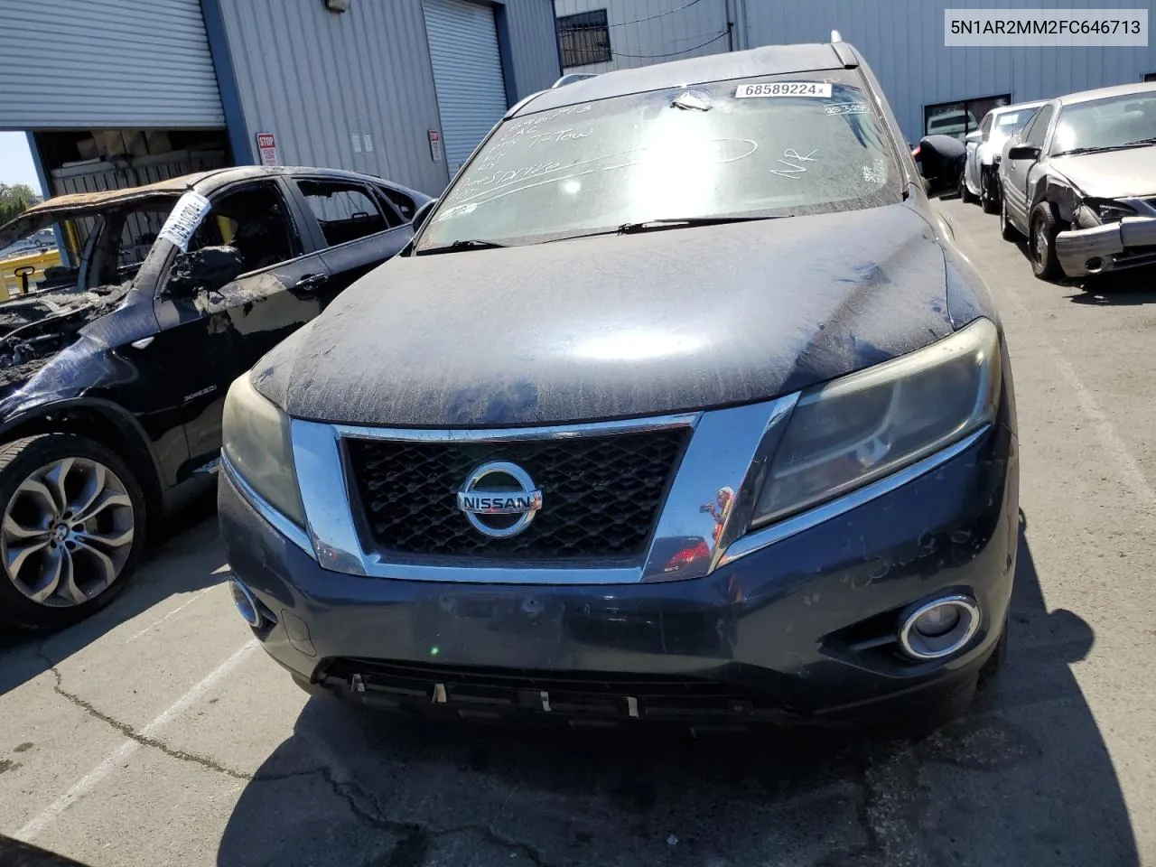 2015 Nissan Pathfinder S VIN: 5N1AR2MM2FC646713 Lot: 68589224