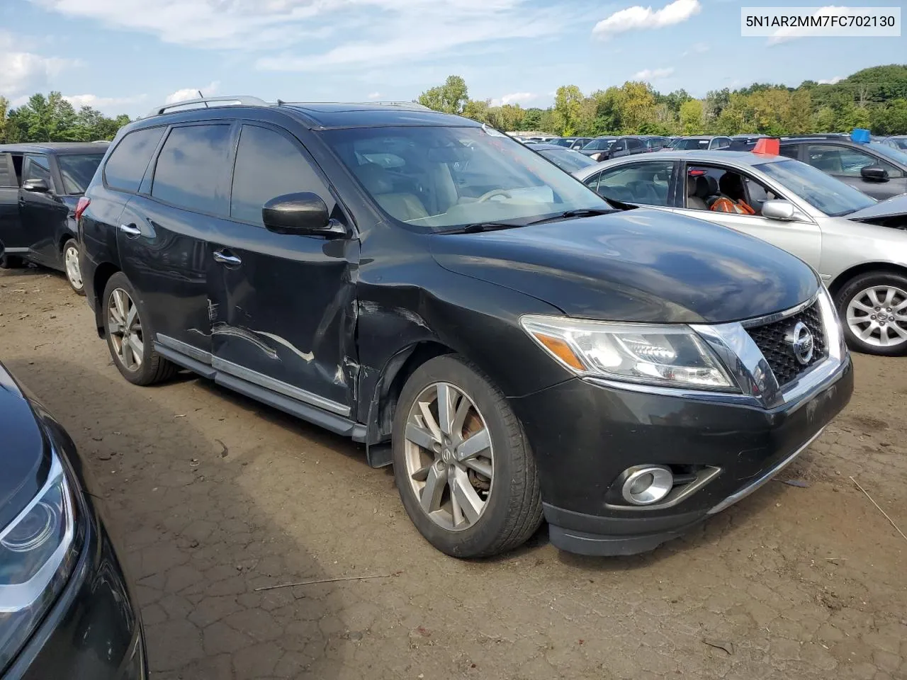 2015 Nissan Pathfinder S VIN: 5N1AR2MM7FC702130 Lot: 68722964