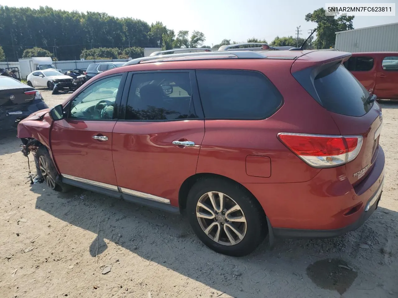 2015 Nissan Pathfinder S VIN: 5N1AR2MN7FC623811 Lot: 68845264