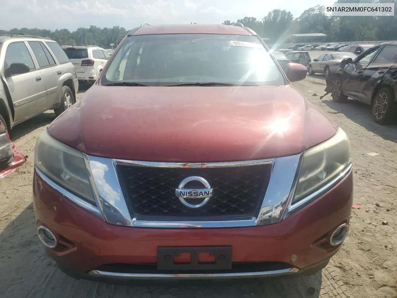 2015 Nissan Pathfinder S VIN: 5N1AR2MM0FC641302 Lot: 69304024