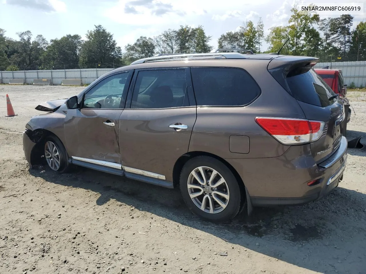 2015 Nissan Pathfinder S VIN: 5N1AR2MN8FC606919 Lot: 69307154