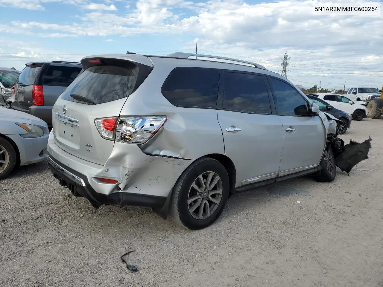 2015 Nissan Pathfinder S VIN: 5N1AR2MM8FC600254 Lot: 69333864