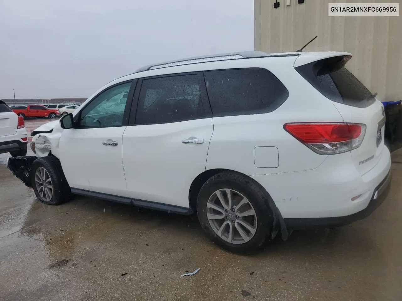 2015 Nissan Pathfinder S VIN: 5N1AR2MNXFC669956 Lot: 69858694