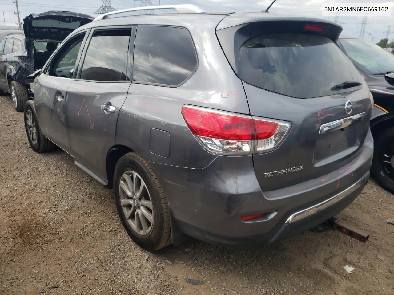 2015 Nissan Pathfinder S VIN: 5N1AR2MN6FC669162 Lot: 70045044