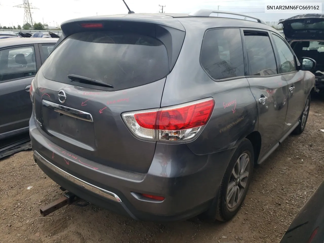 5N1AR2MN6FC669162 2015 Nissan Pathfinder S