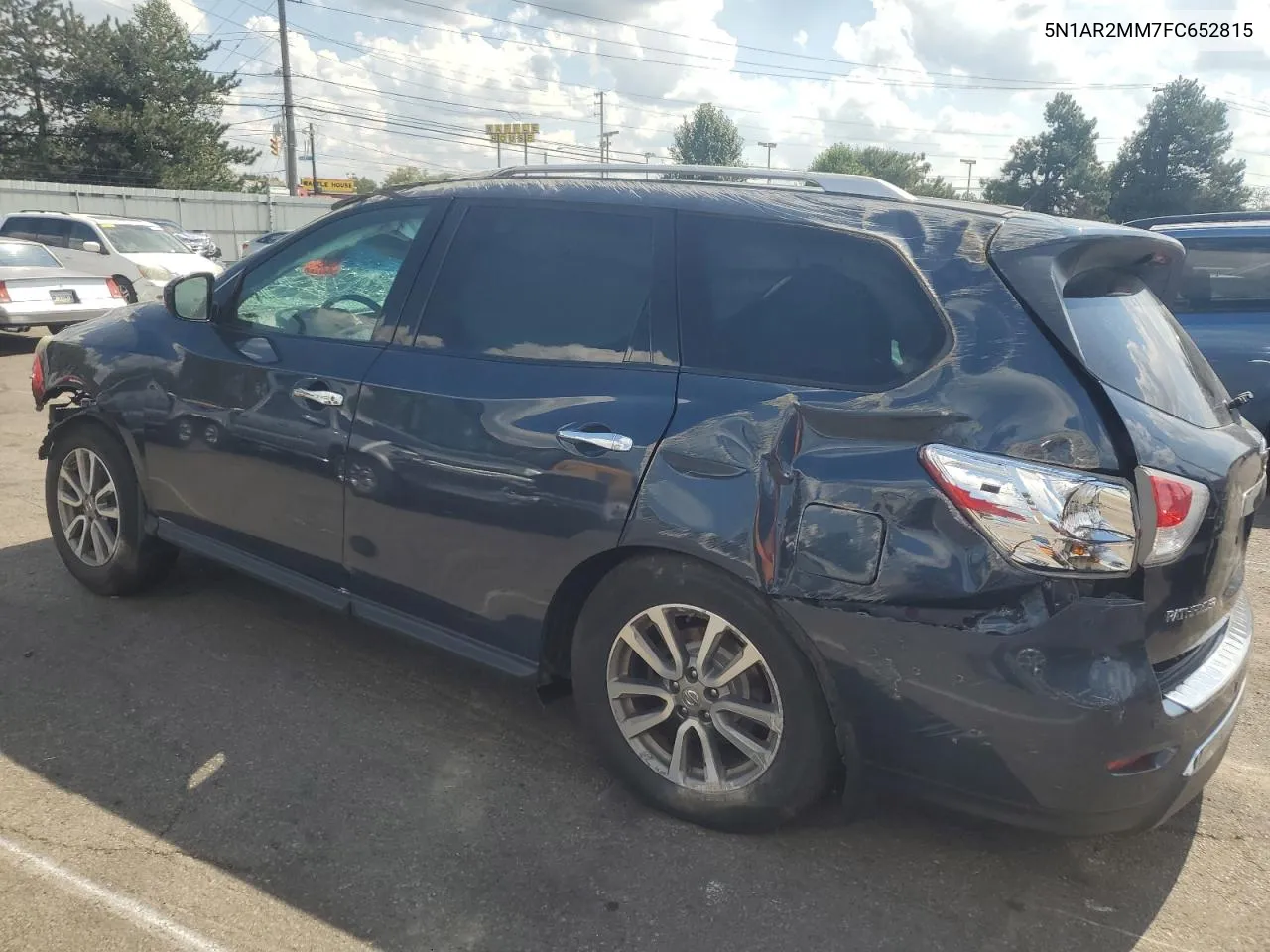 2015 Nissan Pathfinder S VIN: 5N1AR2MM7FC652815 Lot: 70193804