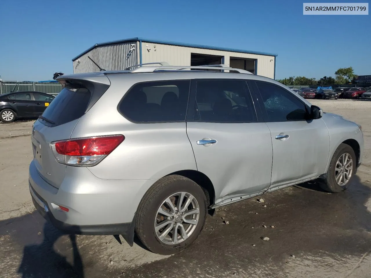 2015 Nissan Pathfinder S VIN: 5N1AR2MM7FC701799 Lot: 70241214