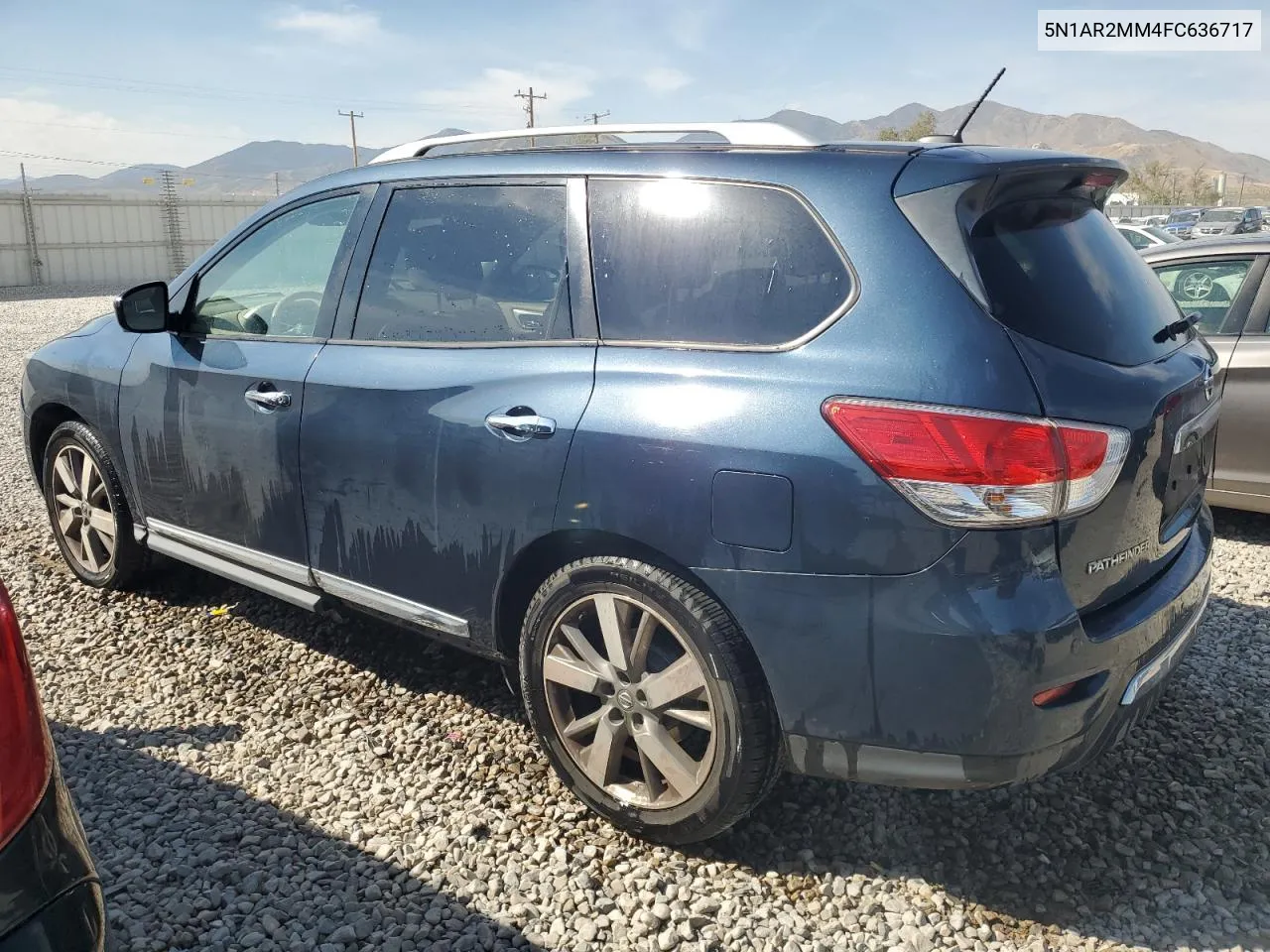 2015 Nissan Pathfinder S VIN: 5N1AR2MM4FC636717 Lot: 70470904