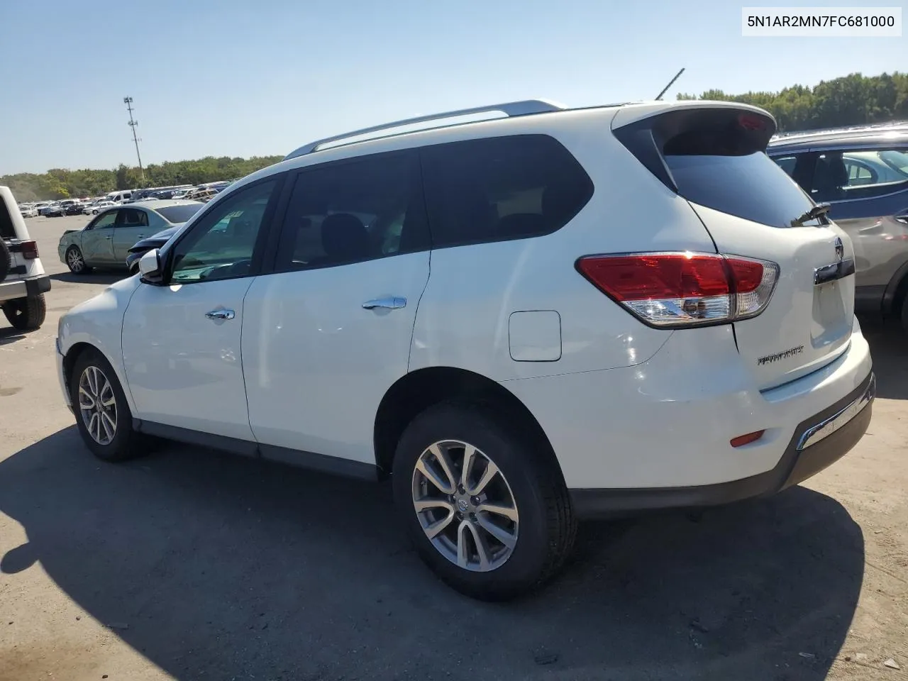 2015 Nissan Pathfinder S VIN: 5N1AR2MN7FC681000 Lot: 70694954