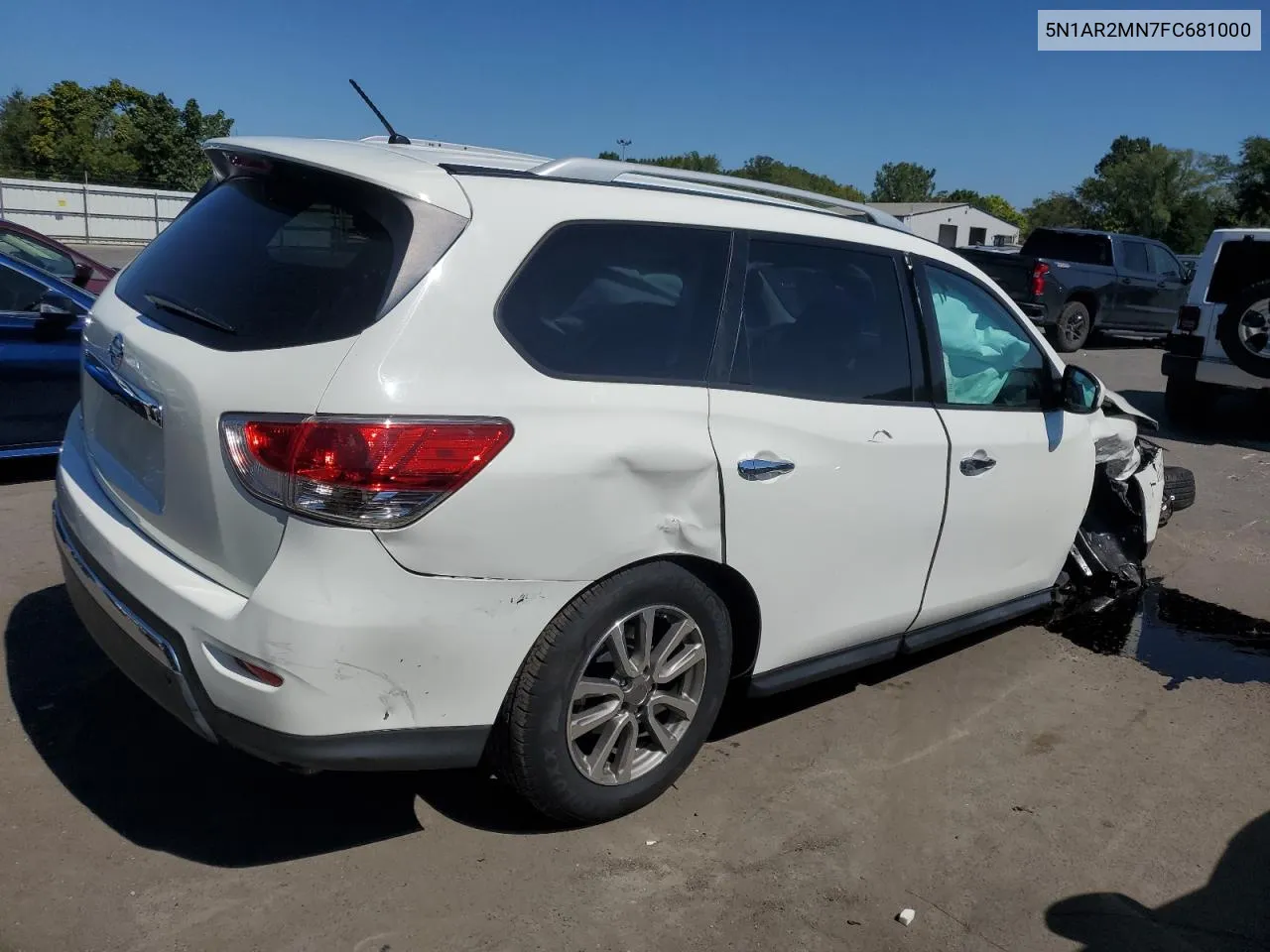 2015 Nissan Pathfinder S VIN: 5N1AR2MN7FC681000 Lot: 70694954