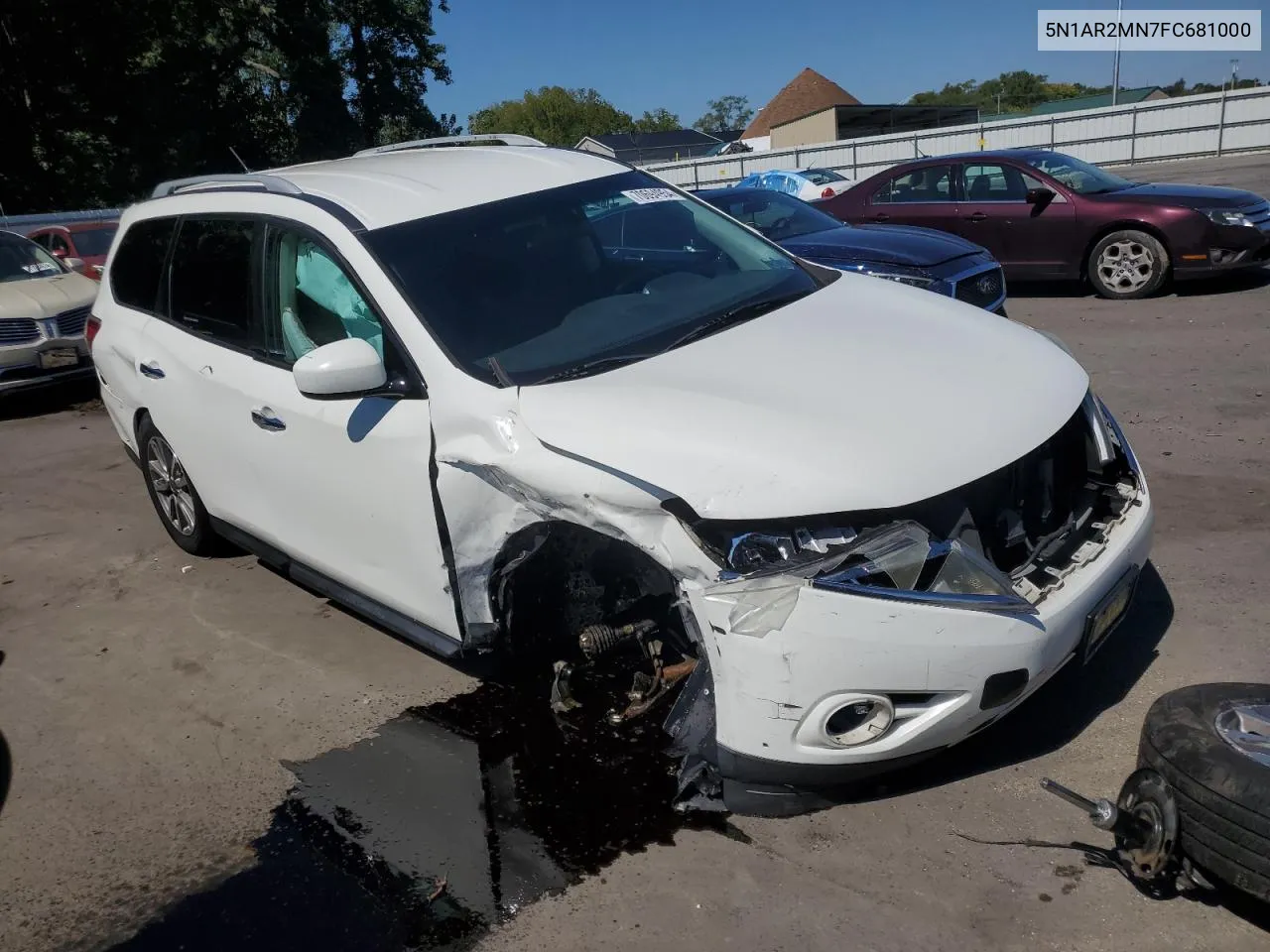 2015 Nissan Pathfinder S VIN: 5N1AR2MN7FC681000 Lot: 70694954