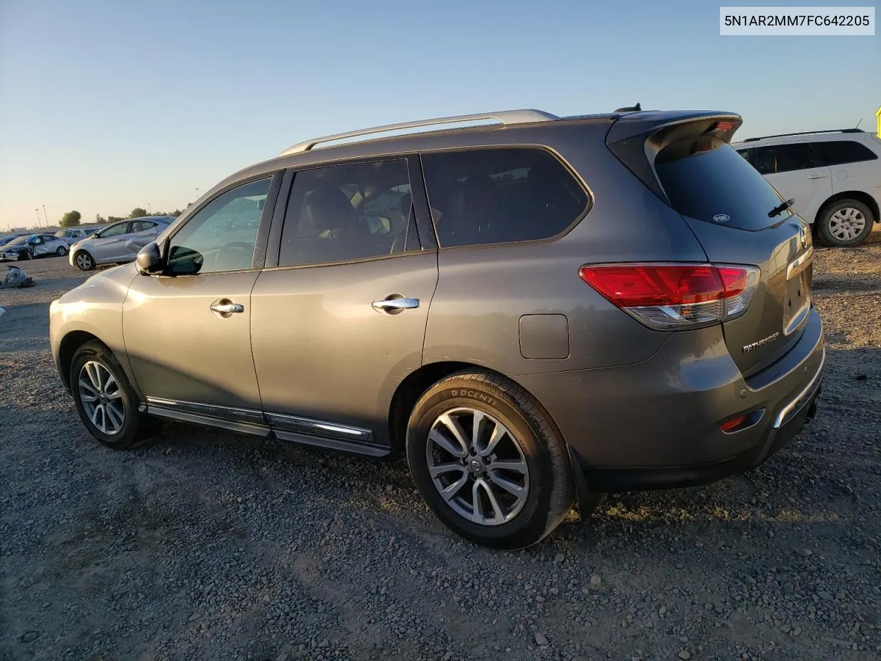 2015 Nissan Pathfinder S VIN: 5N1AR2MM7FC642205 Lot: 70726934