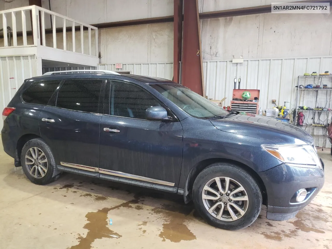 2015 Nissan Pathfinder S VIN: 5N1AR2MN4FC721792 Lot: 70831594