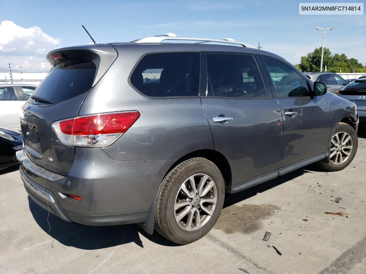 2015 Nissan Pathfinder S VIN: 5N1AR2MN8FC714814 Lot: 71015304