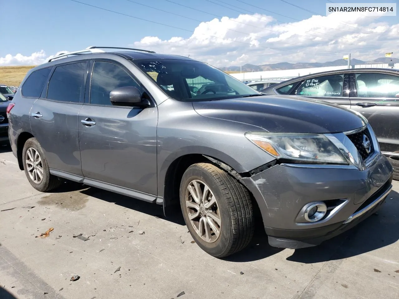 2015 Nissan Pathfinder S VIN: 5N1AR2MN8FC714814 Lot: 71015304