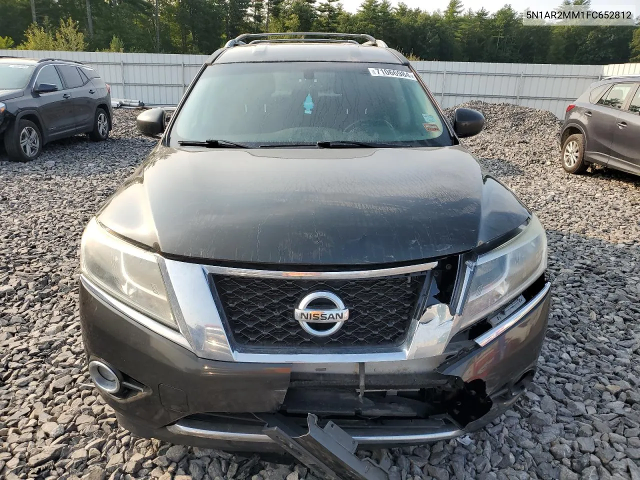 2015 Nissan Pathfinder S VIN: 5N1AR2MM1FC652812 Lot: 71066984