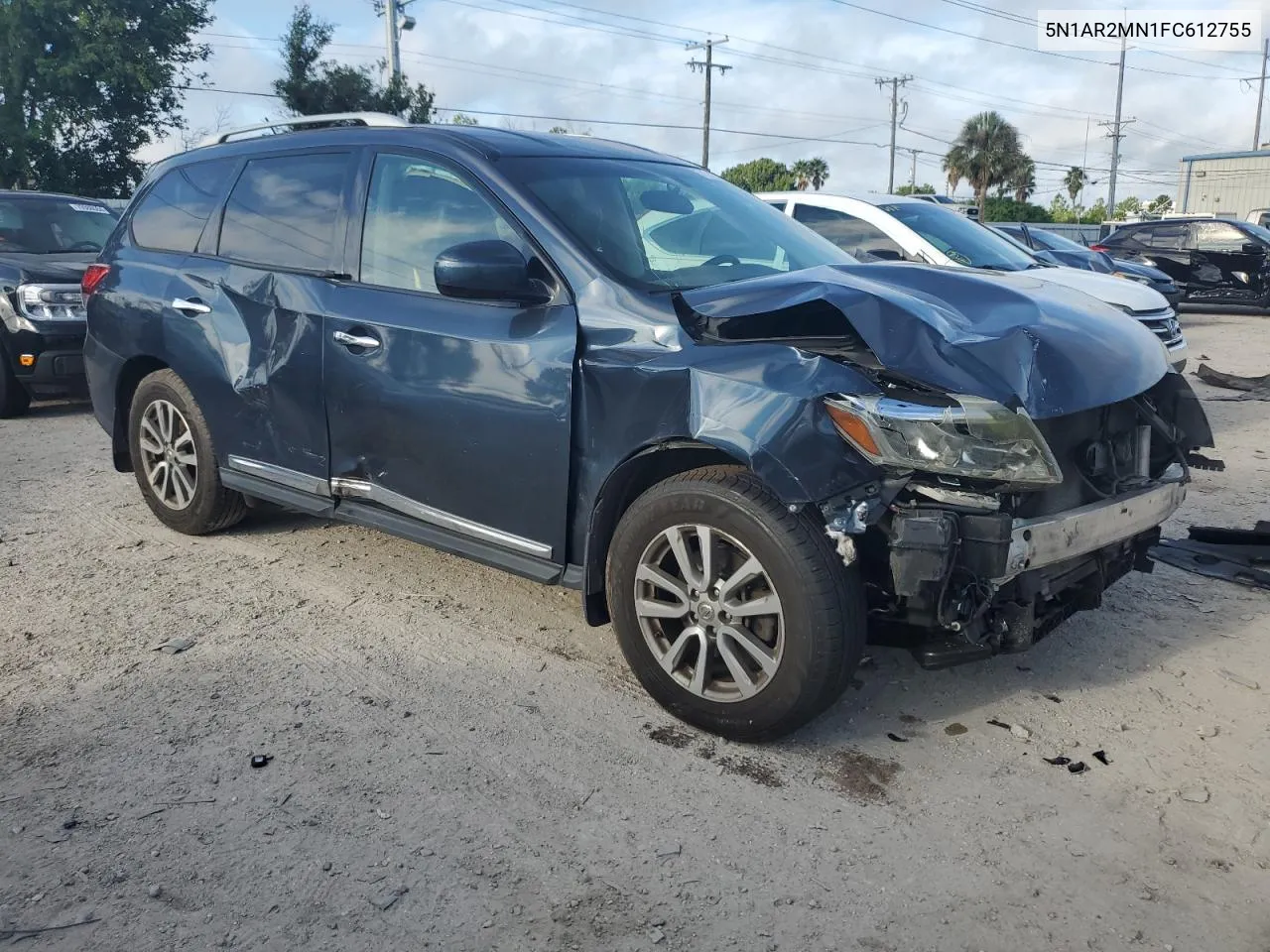 2015 Nissan Pathfinder S VIN: 5N1AR2MN1FC612755 Lot: 71208544