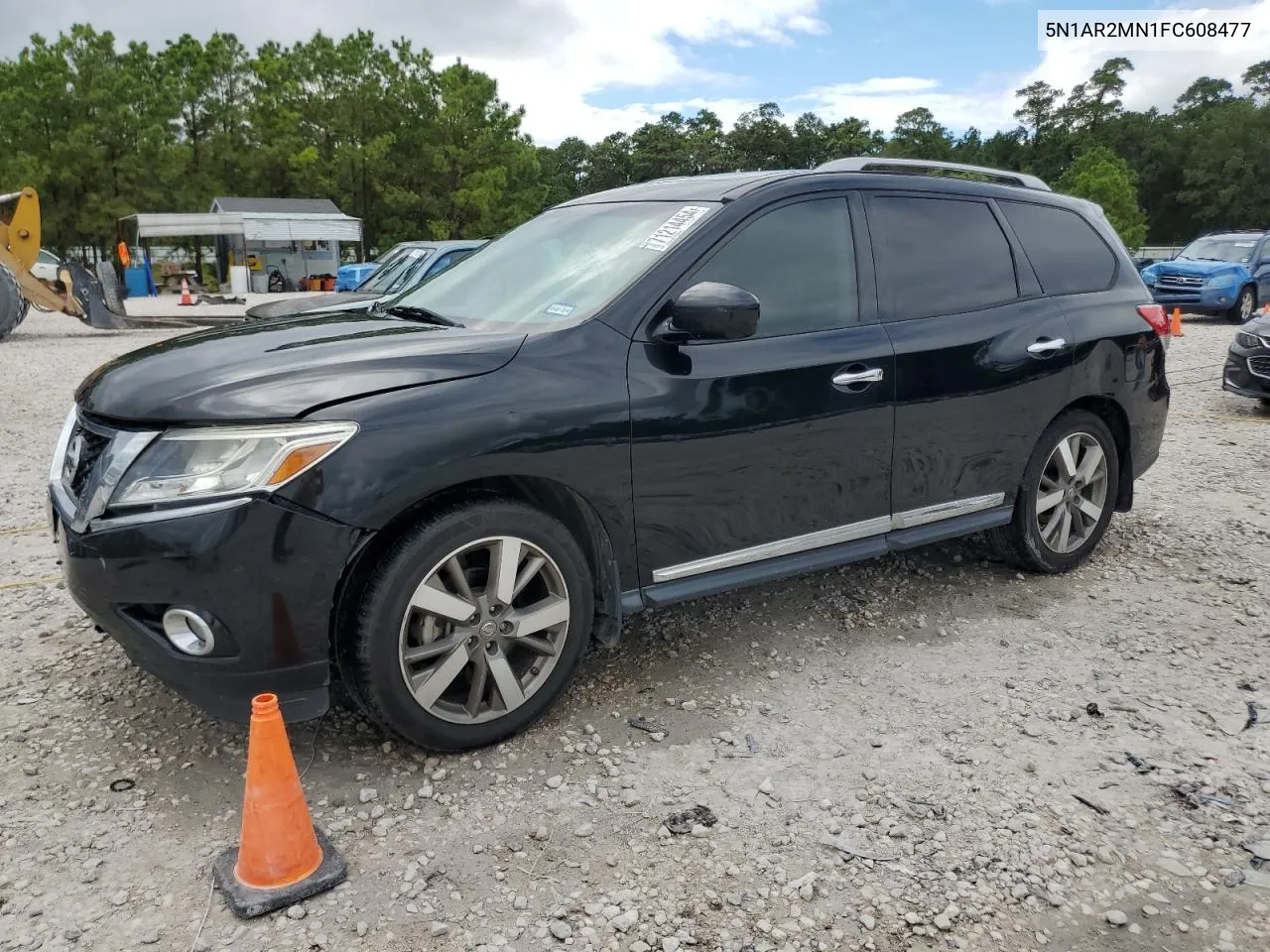 2015 Nissan Pathfinder S VIN: 5N1AR2MN1FC608477 Lot: 71214454