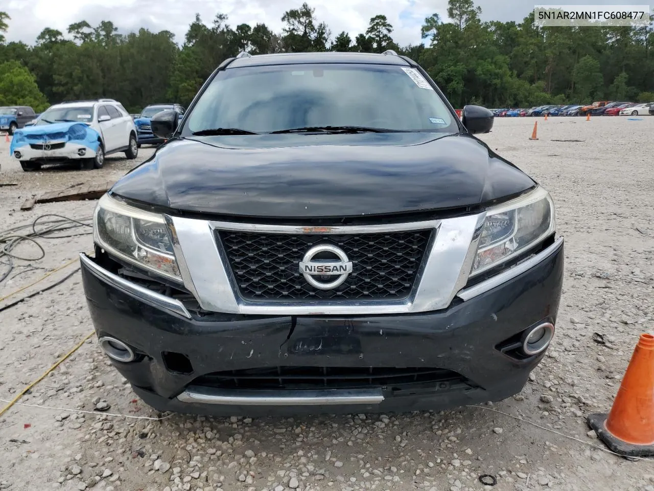 2015 Nissan Pathfinder S VIN: 5N1AR2MN1FC608477 Lot: 71214454