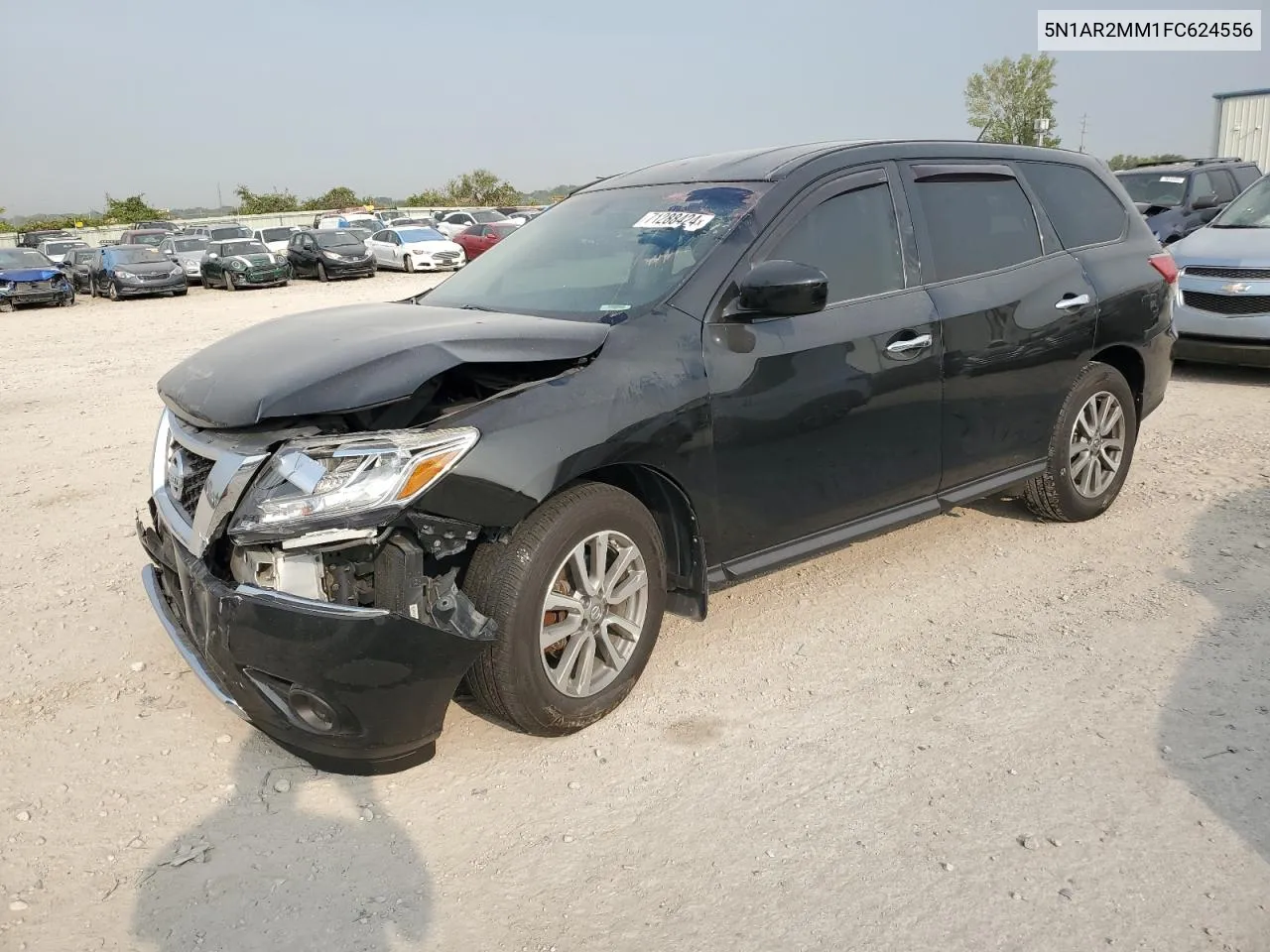 2015 Nissan Pathfinder S VIN: 5N1AR2MM1FC624556 Lot: 71288424