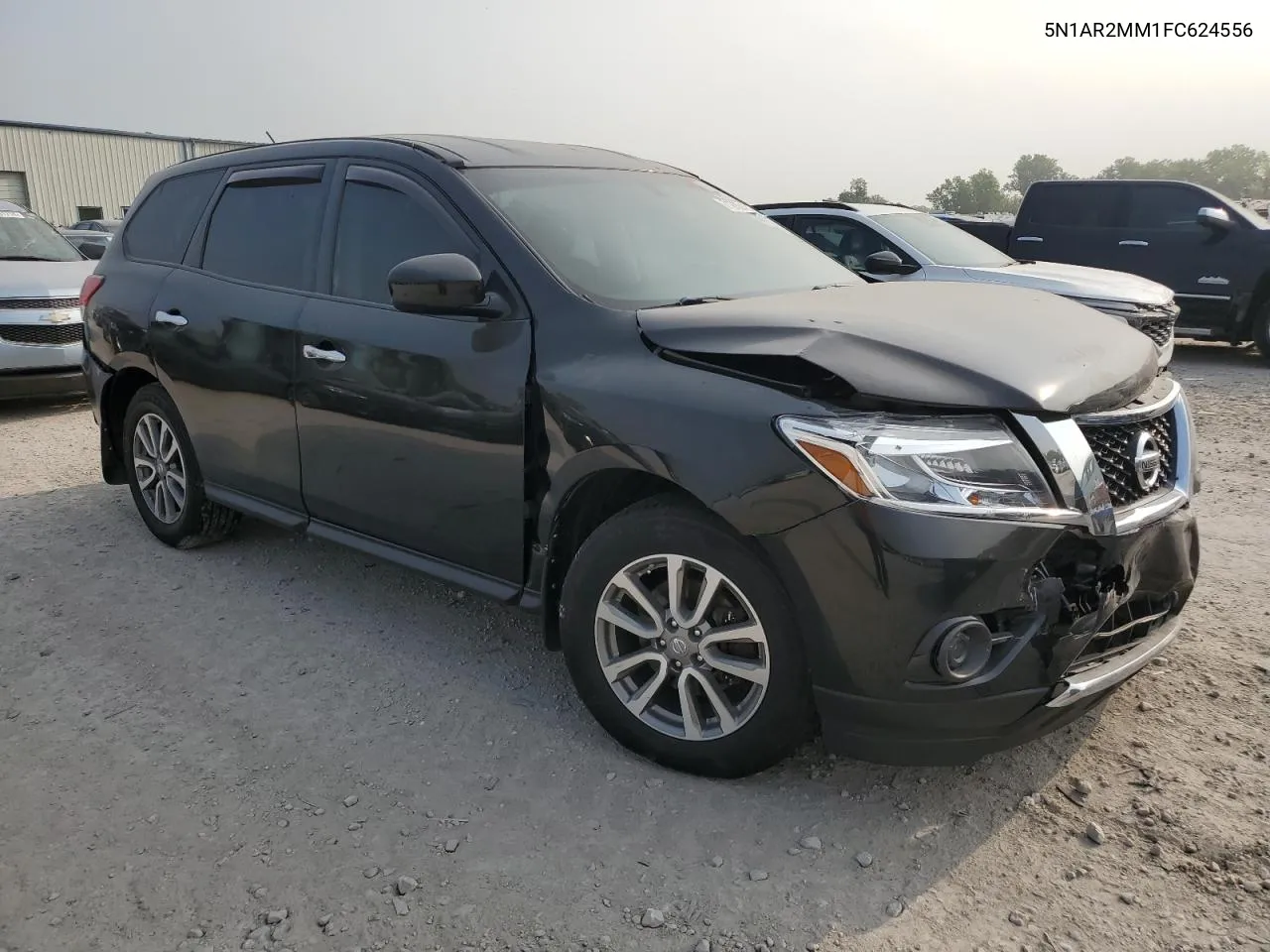 2015 Nissan Pathfinder S VIN: 5N1AR2MM1FC624556 Lot: 71288424