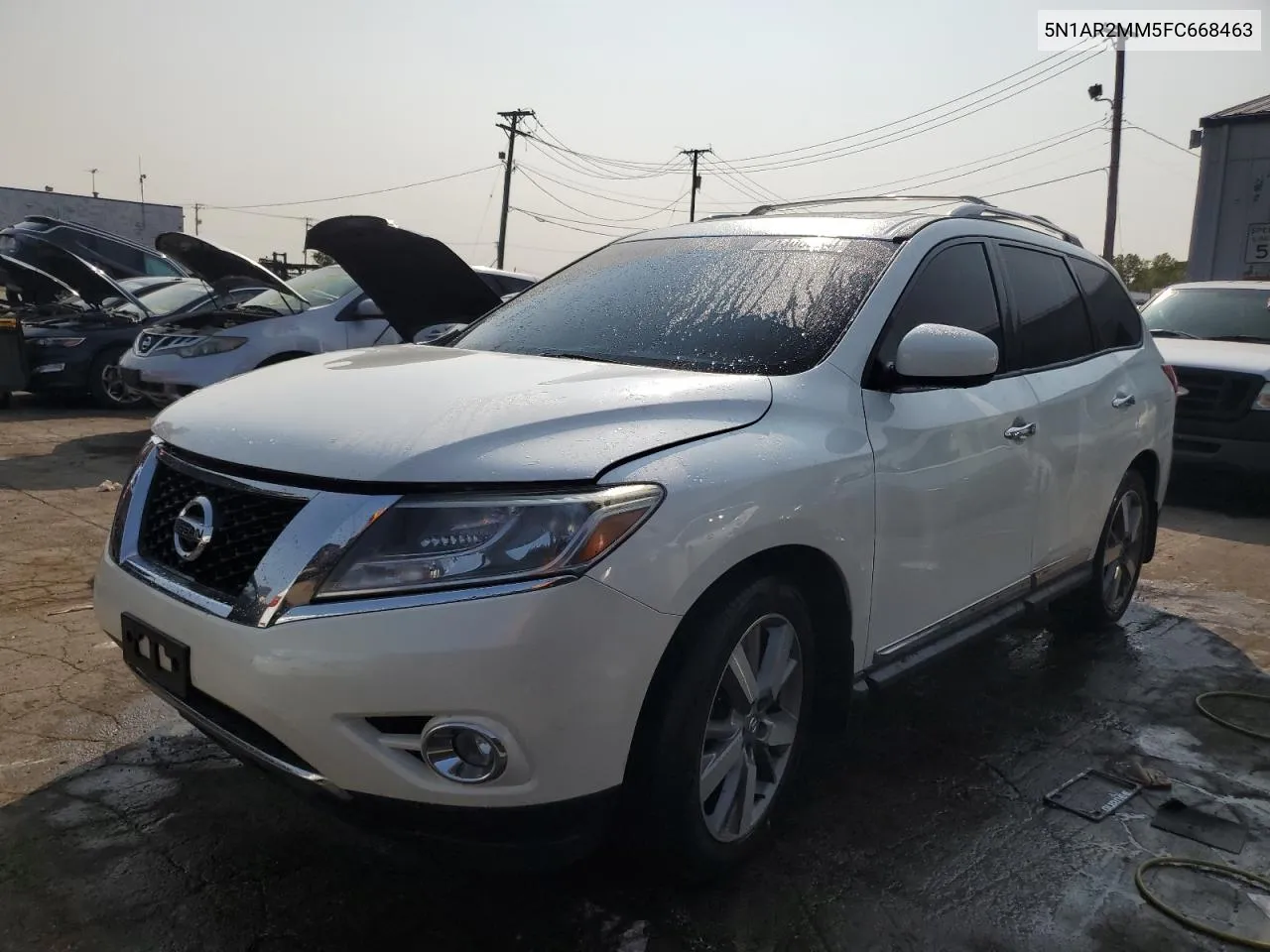 2015 Nissan Pathfinder S VIN: 5N1AR2MM5FC668463 Lot: 71306354