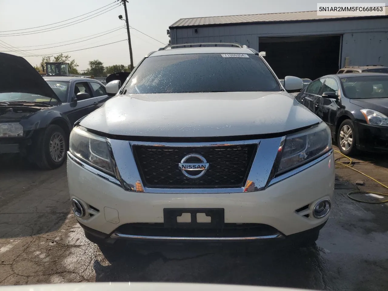 5N1AR2MM5FC668463 2015 Nissan Pathfinder S