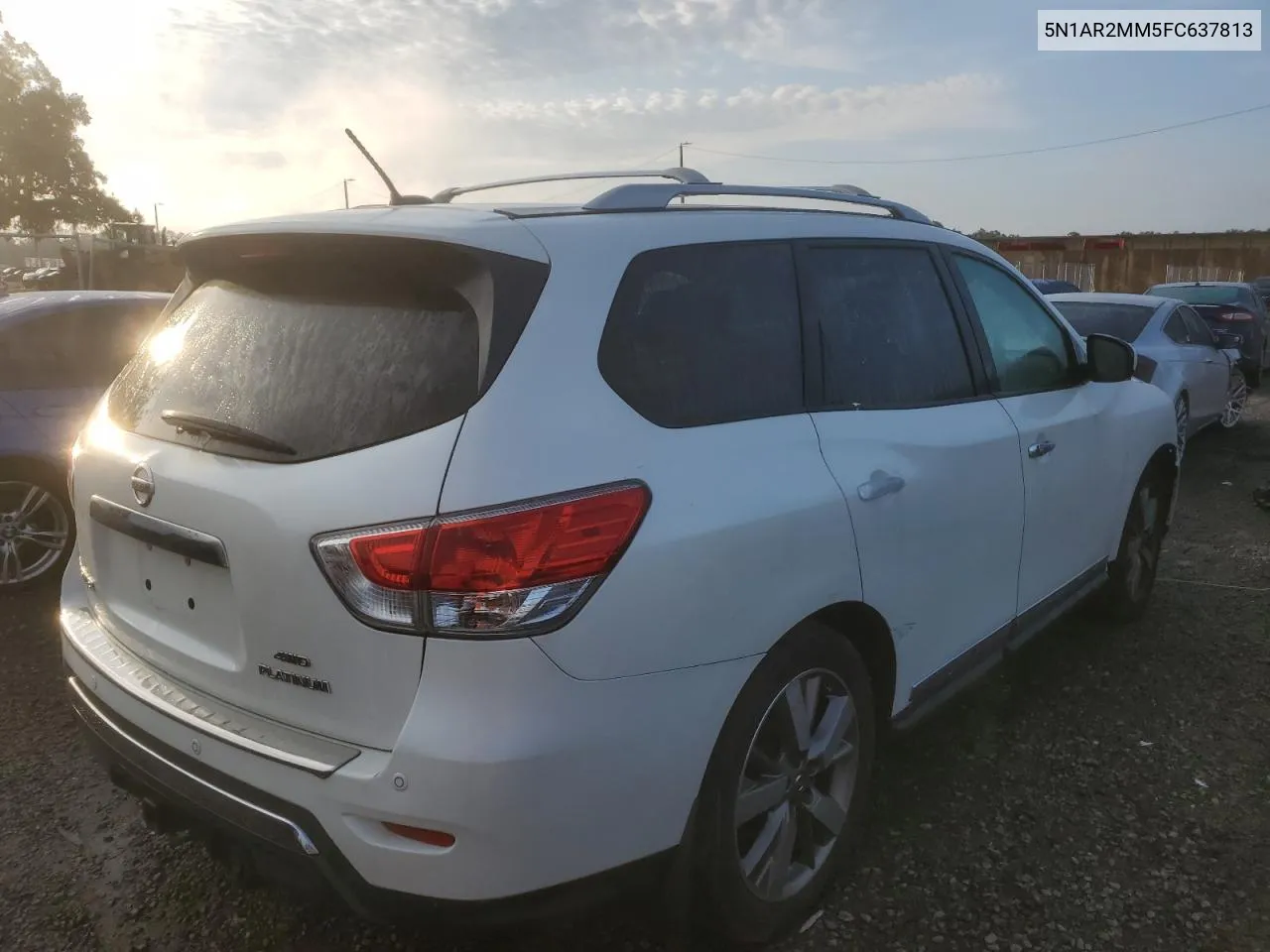 2015 Nissan Pathfinder S VIN: 5N1AR2MM5FC637813 Lot: 71323024