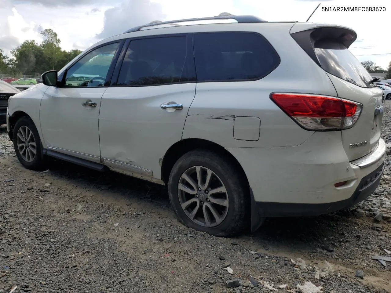 2015 Nissan Pathfinder S VIN: 5N1AR2MM8FC683670 Lot: 71380964