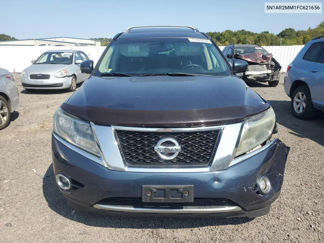 2015 Nissan Pathfinder S VIN: 5N1AR2MM1FC621656 Lot: 71405934