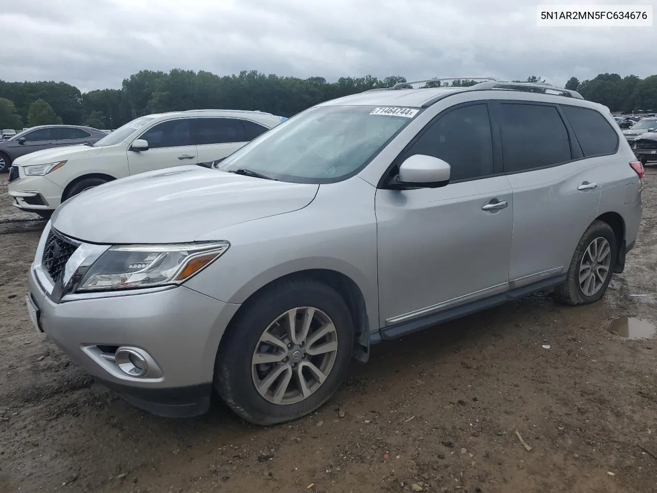 2015 Nissan Pathfinder S VIN: 5N1AR2MN5FC634676 Lot: 71464744