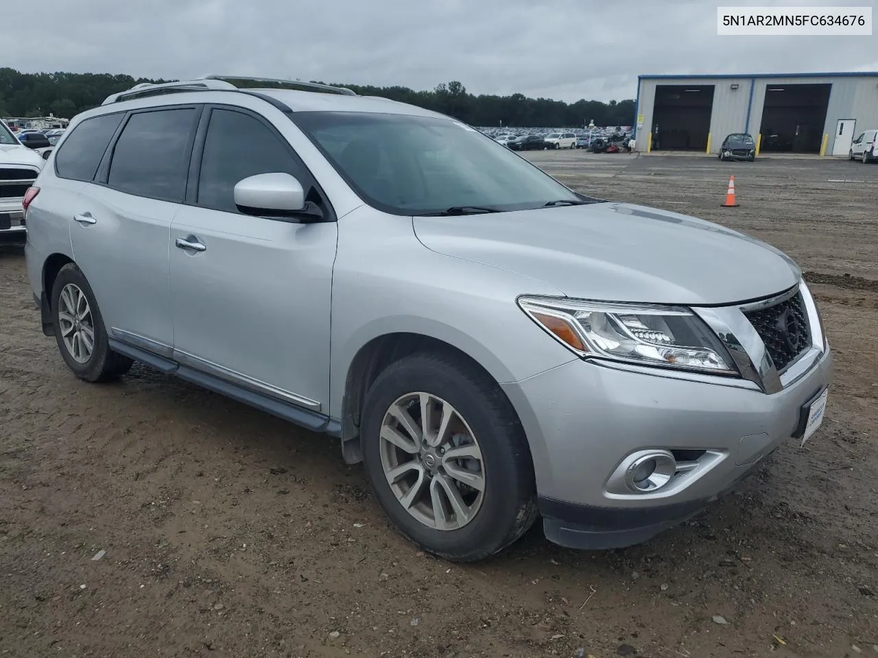 5N1AR2MN5FC634676 2015 Nissan Pathfinder S