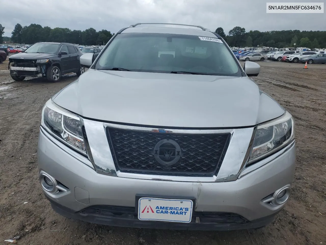 2015 Nissan Pathfinder S VIN: 5N1AR2MN5FC634676 Lot: 71464744