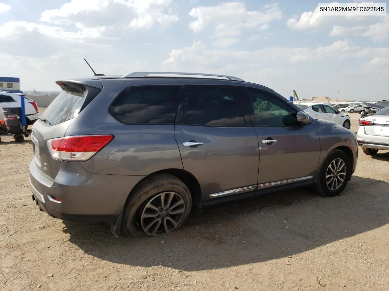 2015 Nissan Pathfinder S VIN: 5N1AR2MM9FC622845 Lot: 71483404