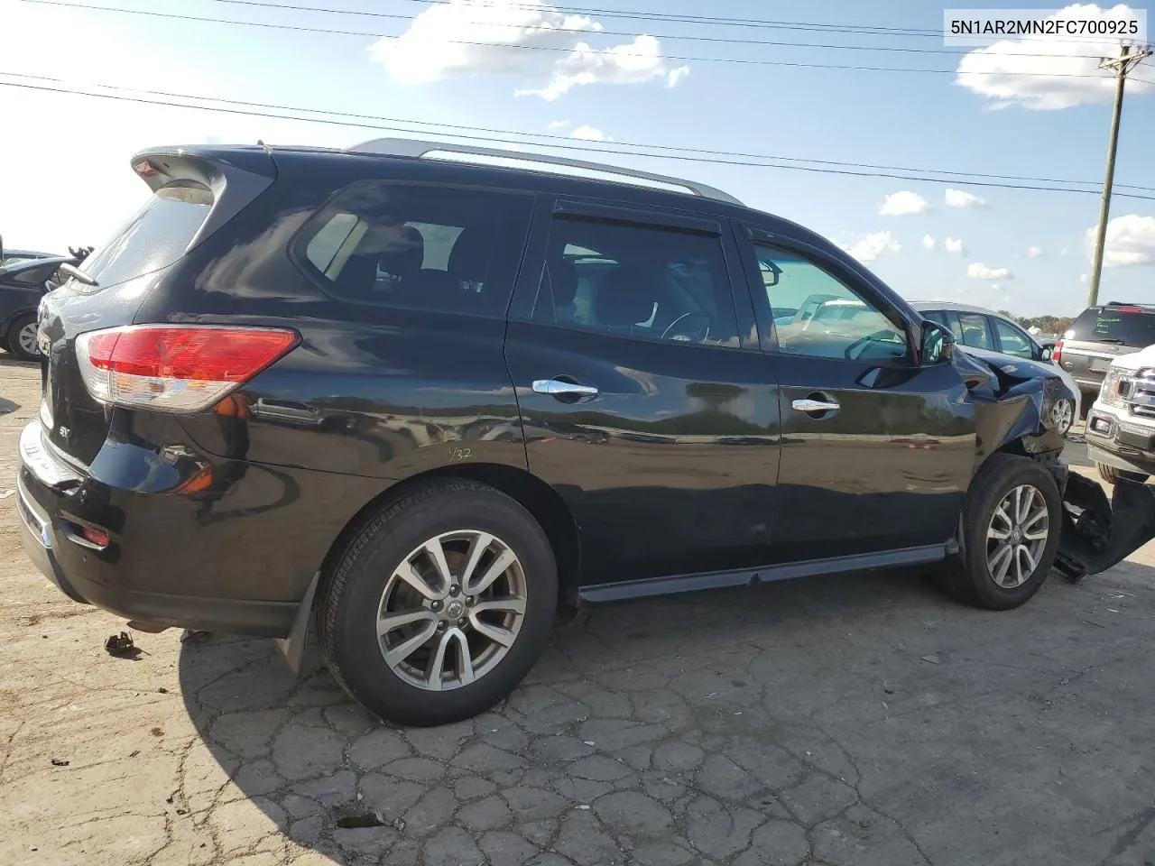 2015 Nissan Pathfinder S VIN: 5N1AR2MN2FC700925 Lot: 71630784