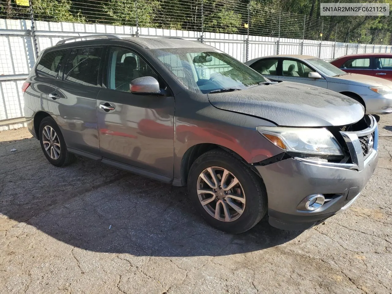 2015 Nissan Pathfinder S VIN: 5N1AR2MN2FC621125 Lot: 71784434