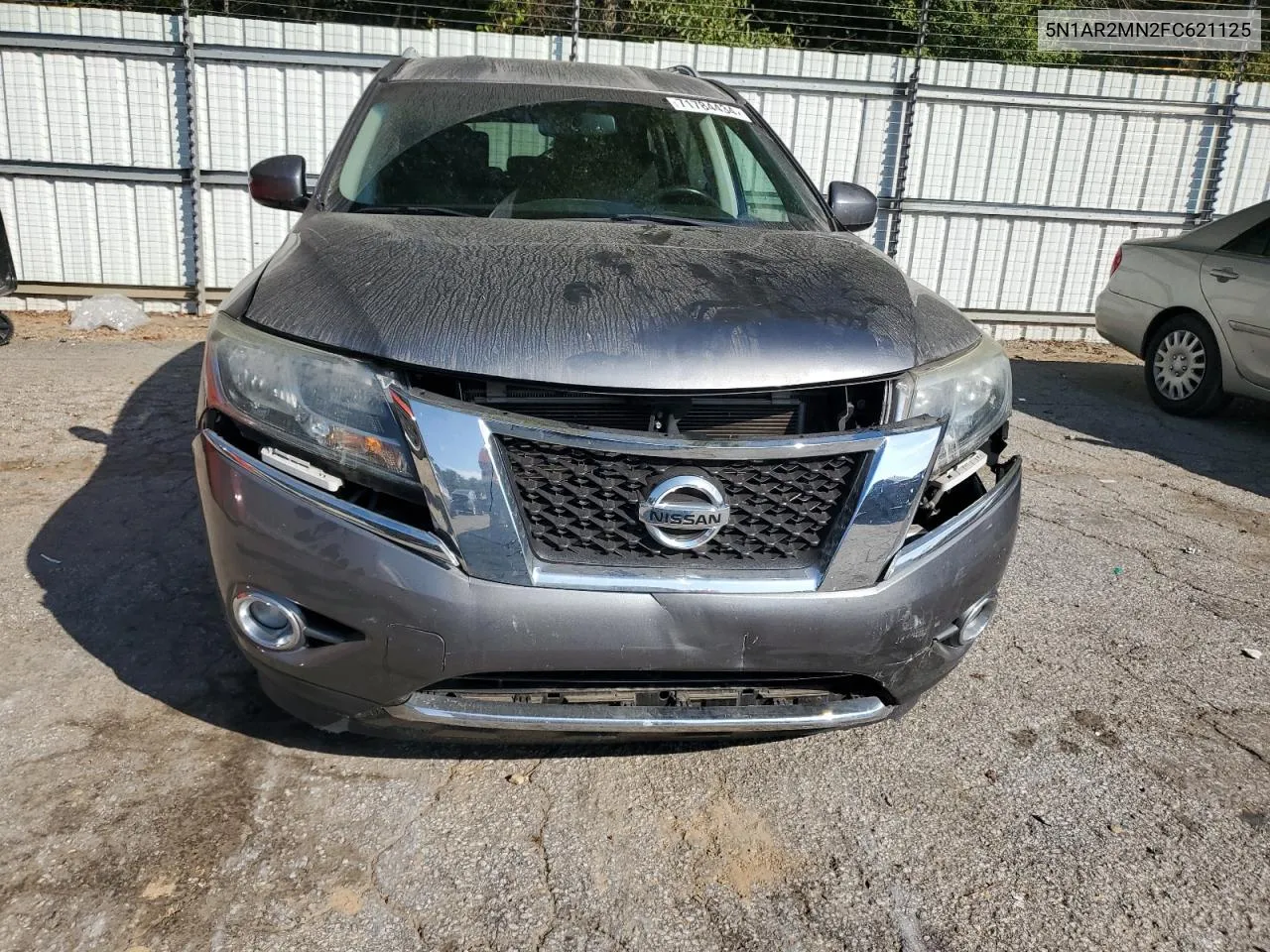 2015 Nissan Pathfinder S VIN: 5N1AR2MN2FC621125 Lot: 71784434